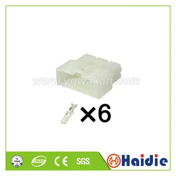 

Free shipping 5sets sumitomo auto 6p 250 type connector wire harness connector male plug replacement connector 6070-6471