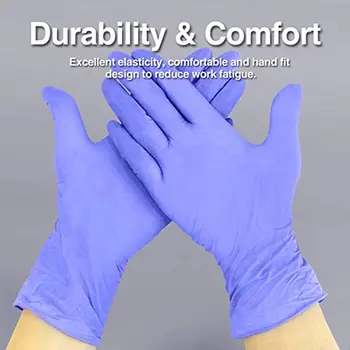 

Rubber Comfortable Disposable Mechanic Nitrile Gloves Medical Exam Gloves Dishwashing Wash Latex Garden Accessories