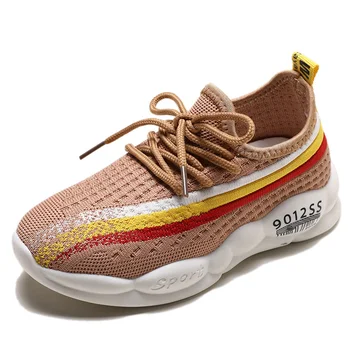 

Black Sneakers Kids New Autumn Breathable Mesh Kids Shoes Girls Boys Casual Sports Red Sneakers Toddler Boy Shoes