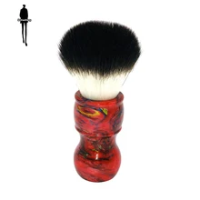 Щетка для бритья, щетка для бороды, салонное оборудование для чистки бороды, инструменты для бритья, щетка для бритья, Мужская ручка из смолы