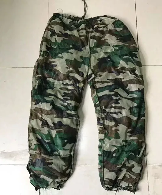 Детский костюм CS Bionic Grass Ghillie, камуфляжный костюм с капюшоном, винтовка джунглей, штаны, куртка, снайперский комплект