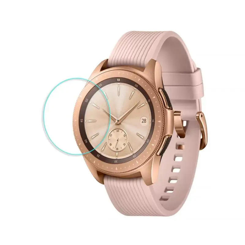 For Samsung Galaxy Watch 42mm Tempered Glass ultra thin Transparent smart watch Screen Protector Film cover case