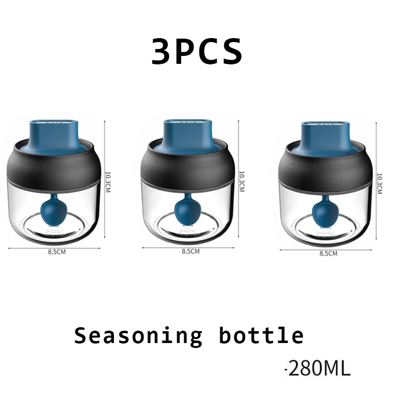 BLUE 3PCS B
