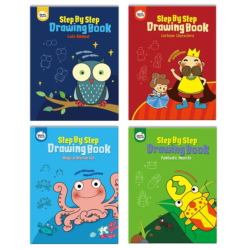 

1PCS New Cartoon coloring book For Children Adult Relieve Stress Kill Time Graffiti Painting Drawing Art Book Gifts for children