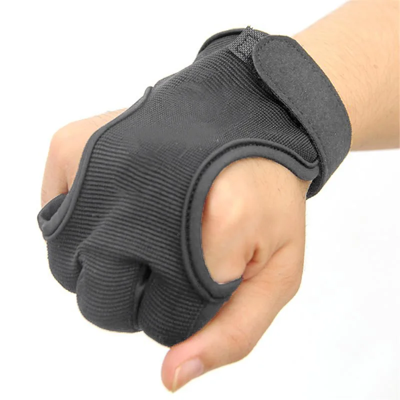 Перчатки для стрельбы из лука с 3 пальцами трикотажные кожаные эластичные