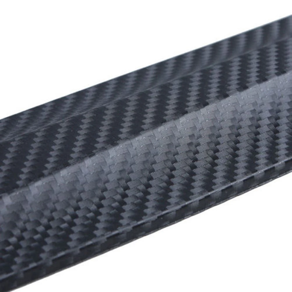 2 шт. карбоновый текстурный автомобильный бампер для SUV Edge Guard Strip анти-натирает автомобильные Внешние аксессуары бутик