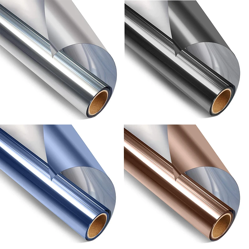 Односторонняя тонировочная пленка для окон дома и офиса дневное освещение