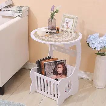 

Living Room, Small Table, Coffee Table, Bedroom, Simple Modern Mini-european Small Table, Bedside Computer Magazine Table Specia