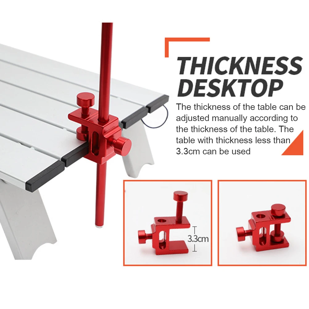 Складная мини лампа полюс для кемпинга пикника Рыбалка Палатка путешествия
