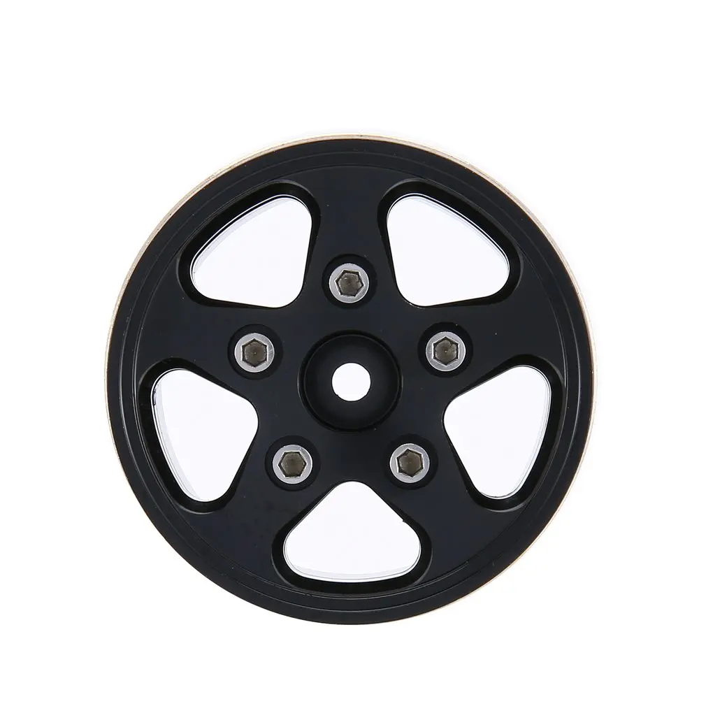 1 пара/2 пары сплав 1,9 ЧПУ Beadlock Колесные диски для 1/10 RC Гусеничный осевой SCX10 SCX10 II 90046 Traxxas TRX4 D90 CJGLG0002