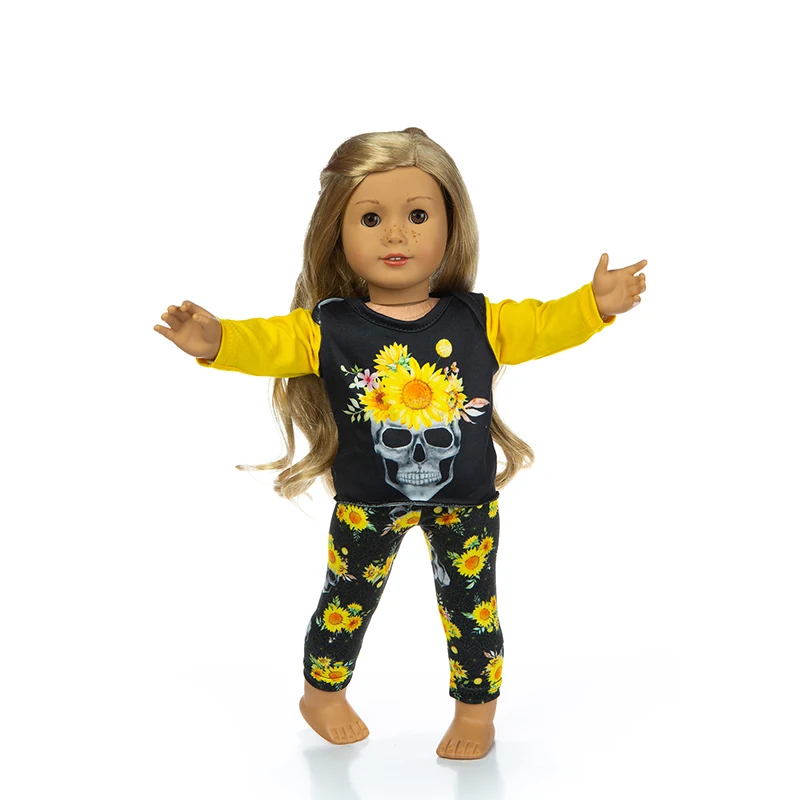 Аксессуары для кукол, новорожденный, ребенок, подходит 18 дюймов, 43 см, розовый, зеленый, Бабочка, роза, плечо, юбка, костюм для ребенка, подарок на день рождения