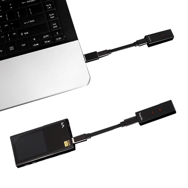Адаптер усилителя для наушников DAC TempoTec SONATA HD PRO TYPE C до 3,5 мм DSD256 для Android и iPhone портативная аудио Электроника