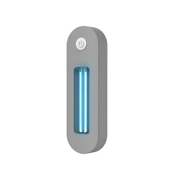 

Indoor Disinfection Lamp Cabinet Toilet Portable UV Ultraviolet 360 degree Double Sterilization Built-in protection switch