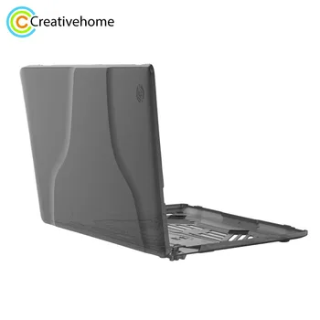 

For Huawei MateBook 13 inch & MateBook X Pro Laptop Case Split Waterproof PC Crystal Laptop Protective Case with Stand & Handle