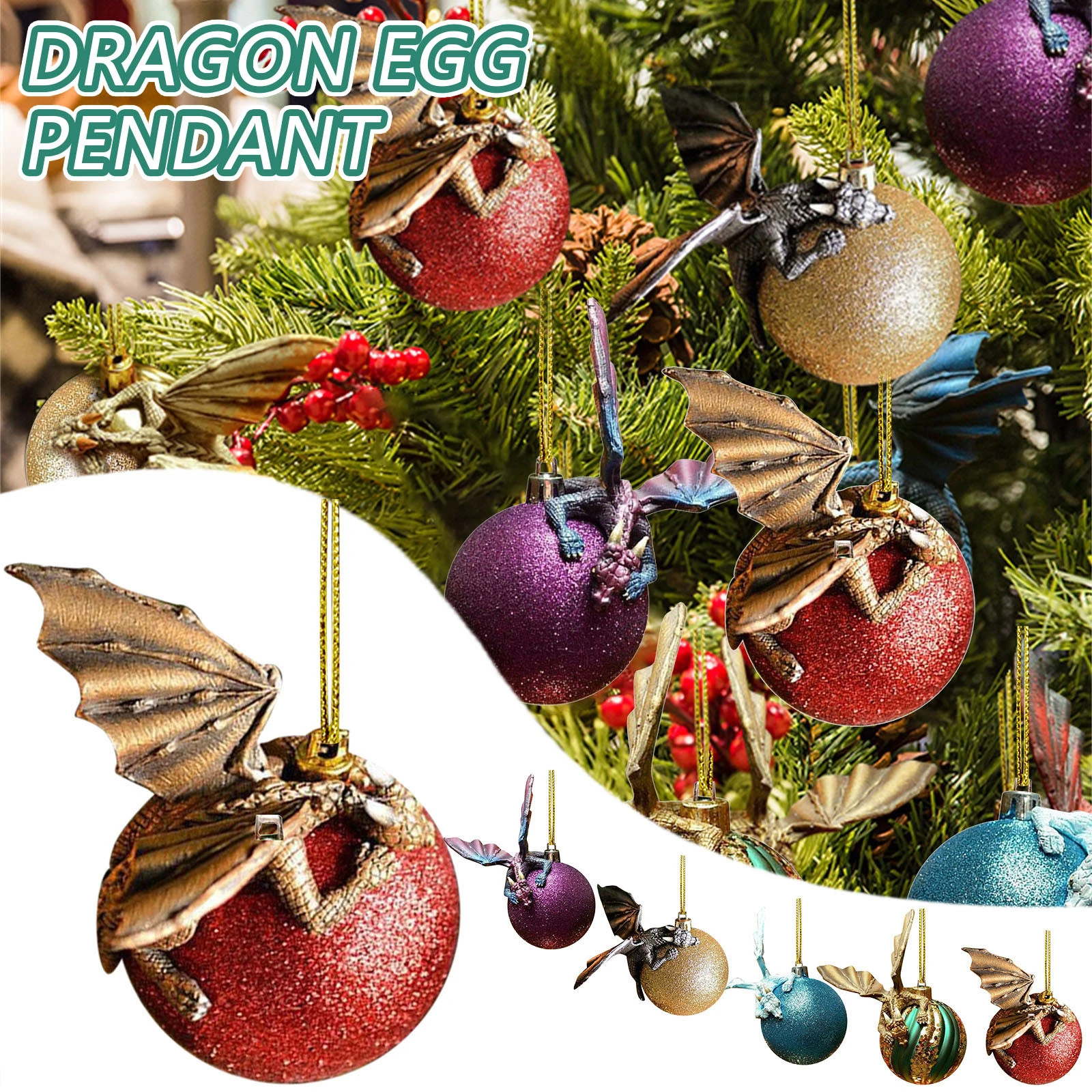 2022 Christmas Dragon 1Pc 120Mm Christmas Tree Decoration Dragons Protecting Baubles Like Their  Own Eggs Home Party Decoration Новый Год 2022 Navidad|Pendant & Drop  Ornaments| - Aliexpress
