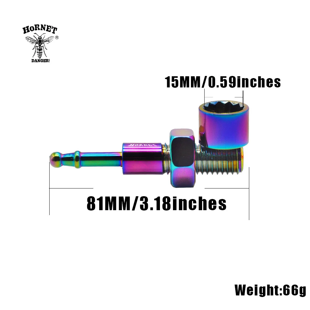 HORNET курительная трубка металлические винты труба Jamaica Rasta Регги стиль табачная
