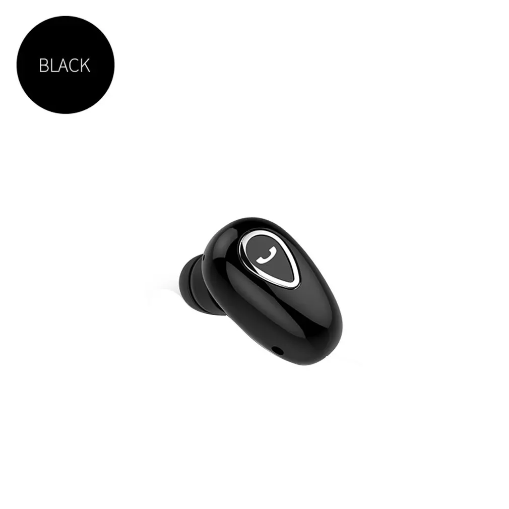 earphone black YX01 мини Стильная гарнитура с высоким звуковым эффектом музыка Беспроводные спортивные наушники для бега стерео наушники-вкладыши - Цвет: earphone black