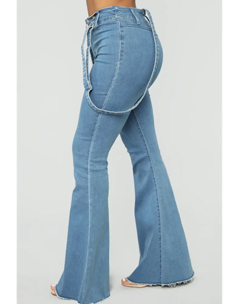 Новые женские облегающие джинсы на осень и зиму, джинсовые брюки-карандаш, брендовые Стрейчевые джинсы с высокой талией, брюки на подтяжках