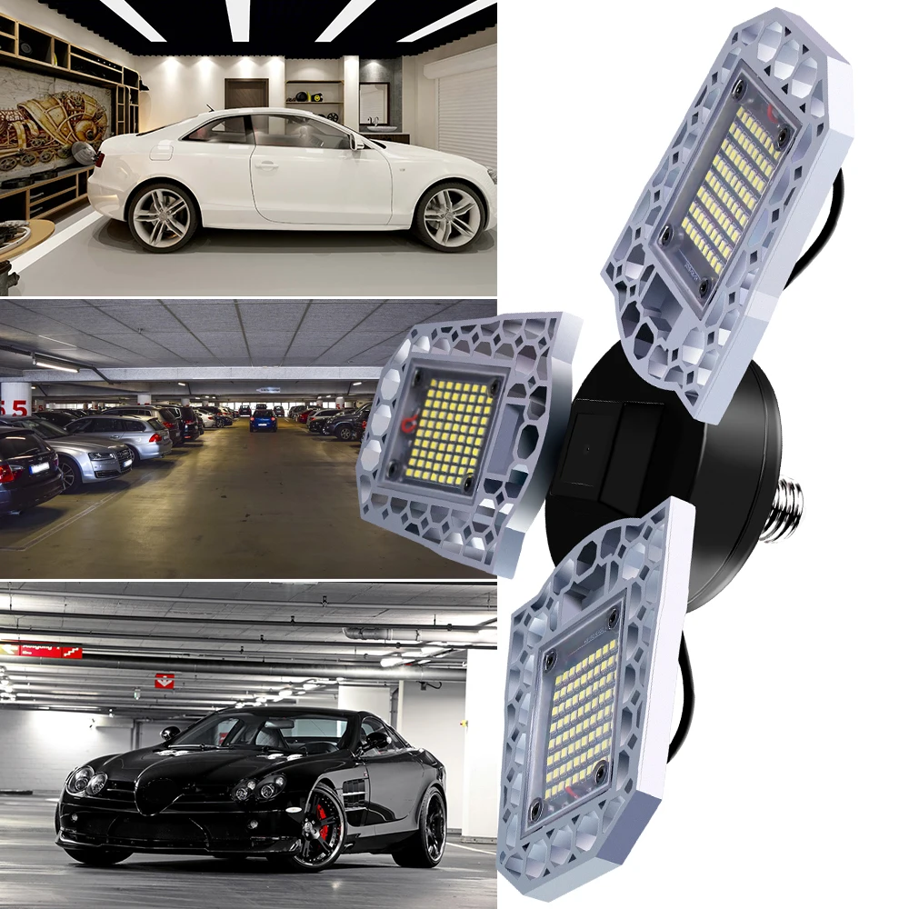 

LED Garage Light Bulbs E27 Waterproof Light Bulb E26 AC100-277V Bombillos LED Ampolleta Inteligente Industry Warehouse Lamp