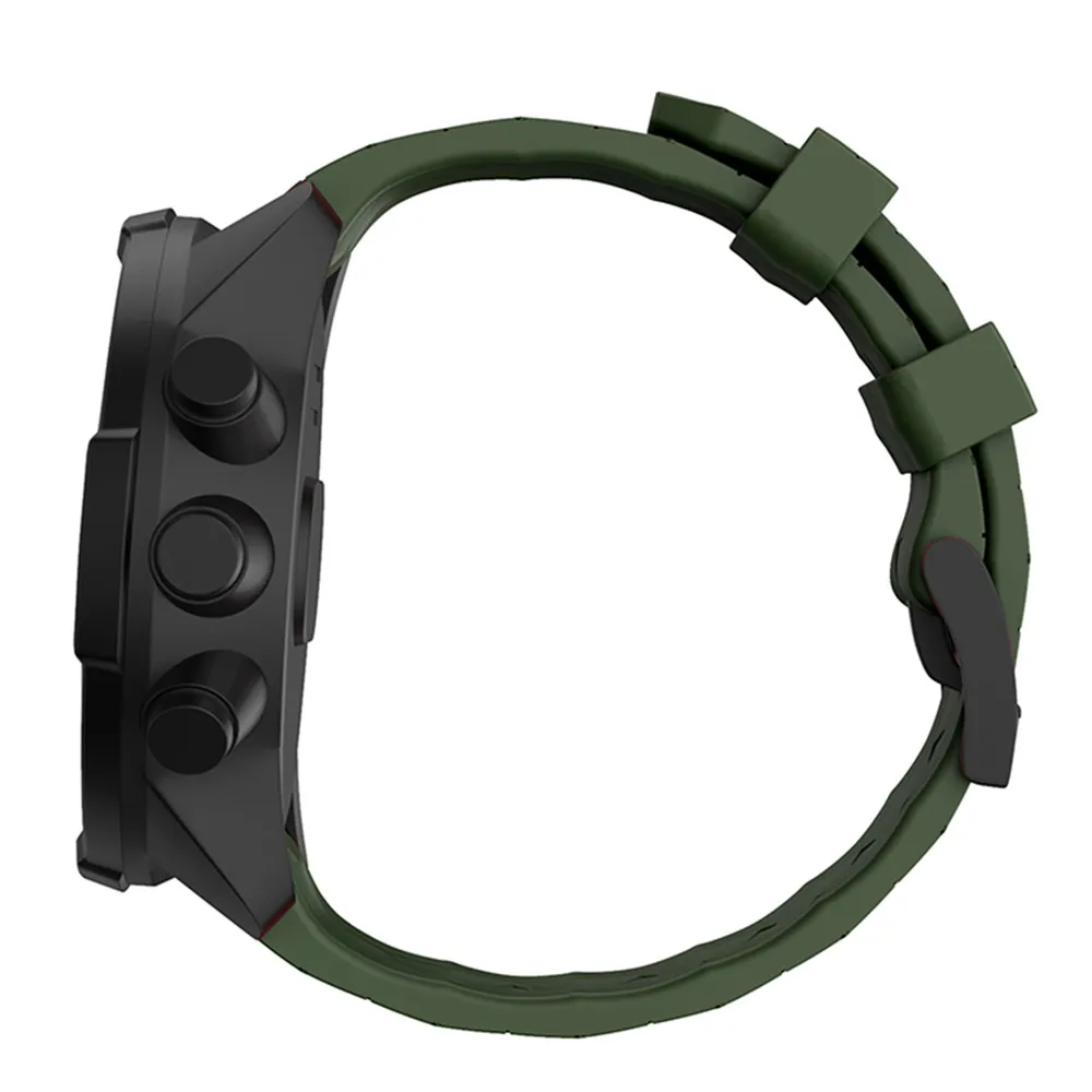 24 мм силиконовый ремешок для часов Suunto 9 Baro медь/золото/графит для Suunto 9 G1 ZH наручный ремешок для часов Ремешок Браслет