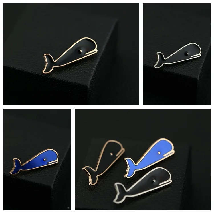 Metal Simple Whale Tie Clip Business Tie Clips Cufflinks Men's Suit Pocket Clip Bar Clasp Necktie Clasp Tie Pin Gifts Jewelry Hd4e262a56dea4f9e990dd5a162df8d127