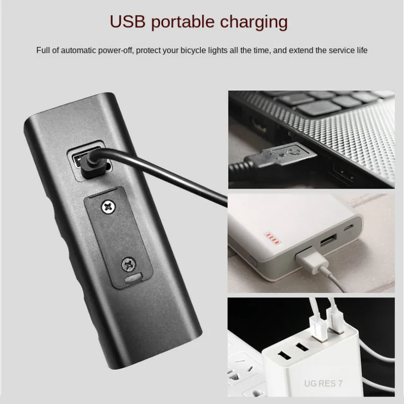 2400mAh Bicycle Light T6 USB Rechargeable Power Bank 20000Lm 3Modes Bike Light Waterproof Headlight Bike Accessories 2400mAh Bicycle Light T6 USB Rechargeable Power Bank 20000Lm 3Modes Bike Light Waterproof Headlight Bike Accessories