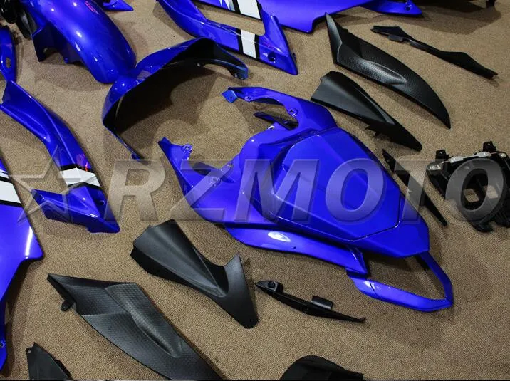 Новые ABS полные комплекты обтекателей подходят для YAMAHA YZF-R6 2006 2007 Обтекатели набор YZF R6 06 07 литьевая форма черный синий