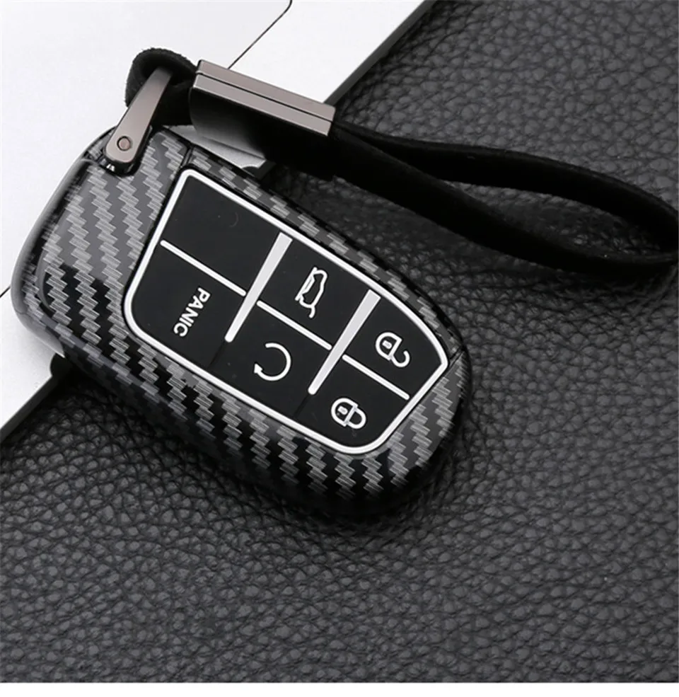 Cover custodia chiave auto per Jeep Renegade Compass Grand Cherokee Per Chrysler 300C Wrangler Dodge - Hd4e2c9035ca941c0a1af714f8fa95cbcl