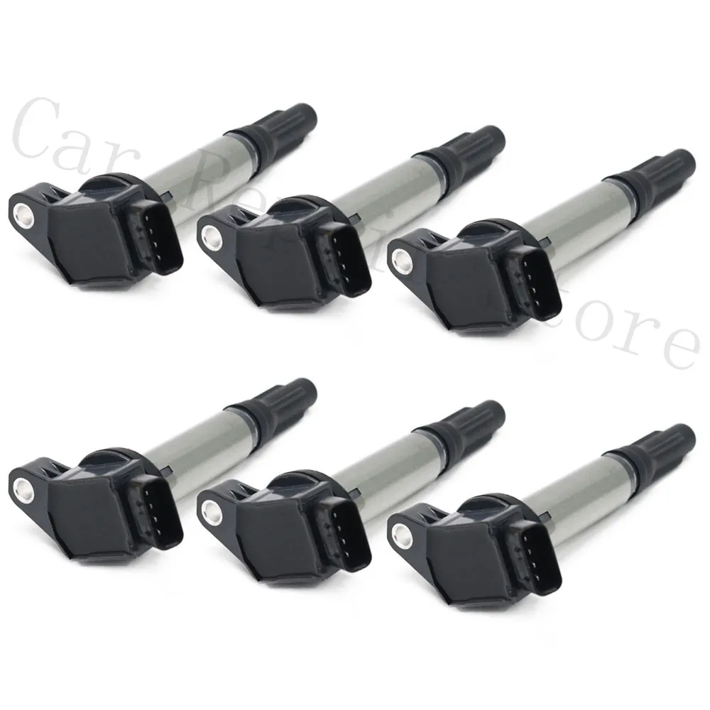 6 шт. катушка зажигания OEM 90919-A2007 автозапчасти 90919-A2002, 90919-02251 для Toyota Camry Avalon Sienna Venza