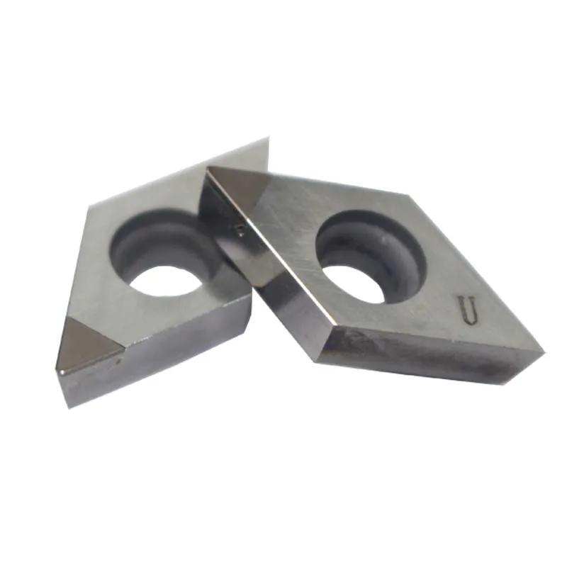 2 шт. DCGT070202 DCGT070204 DCGT11T302 DCGT11T304 DCGT11T308 PCD CBN CNC алмазное лезвие токарная пластина для токарных инструментов