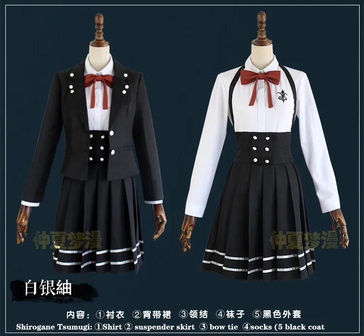 Лидер продаж игра DanganRonpa V3: Killing Harmony Akamatsu костюмы для косплея Классическая модная Униформа костюм полный комплект