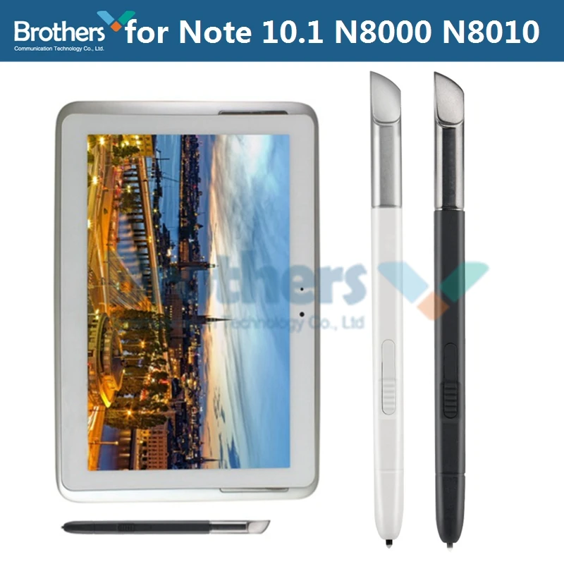 Емкостная сенсорная ручка для samsung Galaxy Note 10,1 N8000 N8010 стилус сенсорная S ручка для N8000 N8010 Замена Черный Белый Топ
