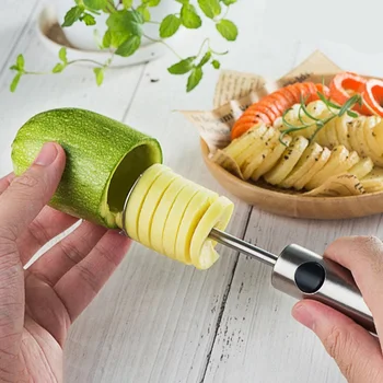 

Handheld Fruit Core Remover Set for Vegetables Dig Hole Opener Core Remove Device Separator Vegetable Drill Kitchen Gadget