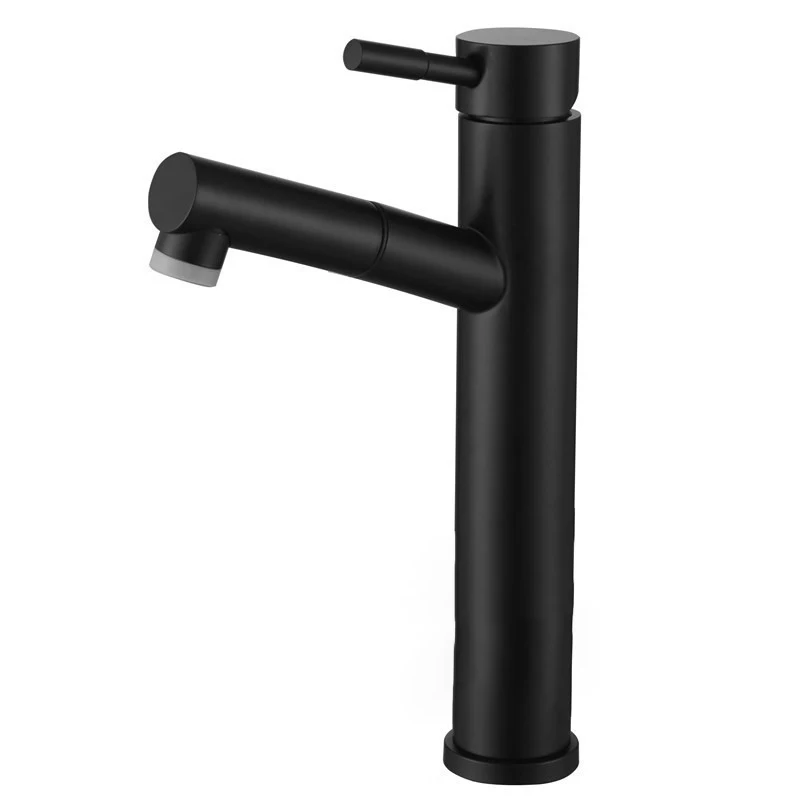 top-black Сенсорный кран для раковины, Senducs, выдвижной кран для ванной комнаты, качественный кран из нержавеющей стали, золотой кран для раковины, датчик золотого крана для ванной комнаты - Цвет: top-black