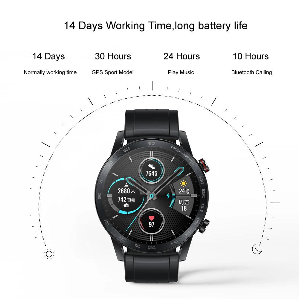 Huawei Smartwatch GT2 Blood Oxygen 14 Days Battery