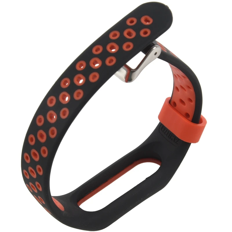 Горячий легкий вентилируемый TPE браслет на запястье для Xiaomi Mi Band 2 красный +