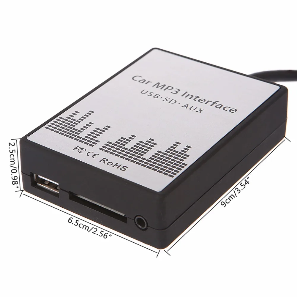 Высокое качество USB SD AUX автомобильный MP3 музыкальный плеер адаптер для Volvo HU series C70