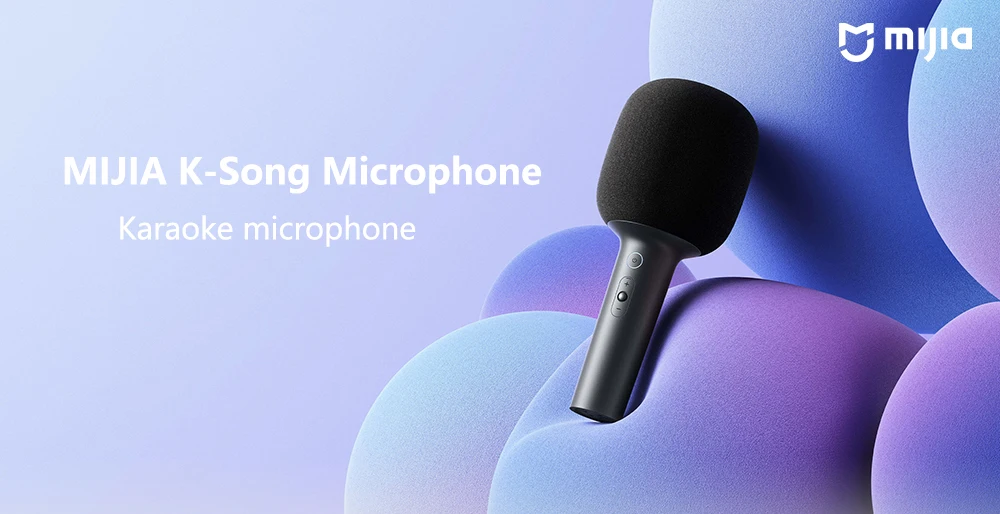 2021 Xiaomi MIJIA K Song Microphone Karaoke Bluetooth 5.1 Connected Stereo Sound DSP Chip Noise Cancellation 2500mAh BatteryMijia Karaoke MicrophoneMijia Karaoke Microphone