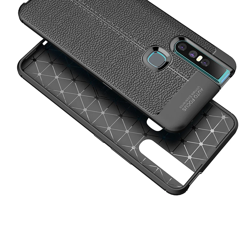 SemgCeKen ультра тонкая кожаная крышка для Vivo x20 plus x21 x21i x23 x27 pro роскошный мягкий Силиконовый противоударный чехол