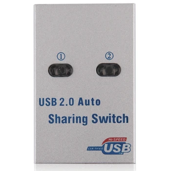 

Usb2.0 Printer Sharing Device Splitter Auto Sharing Switch Automatic Switching Sharing U Disk Mouse And Keyboard Usb Hub 2 Into