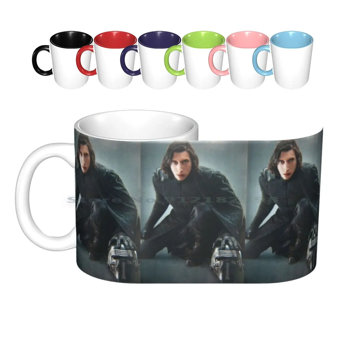 Adam Driver 2017 Tazze In Ceramica Kylo Tazze Da Caffè Tazza Da Tè Al Latte Adam Driver Actor 2019 2017 Hot Cute Kylo Ren Space Creative