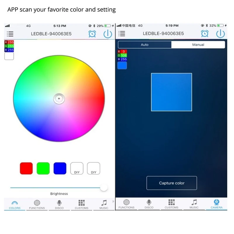 ABGN горячий-Dc 12 В 24 В Rgb/Rgbw/Rgbww светодиодный контроллер Bluetooth Rgb контроллер Magic Home мини Rgb Led контроллер для Led Stri