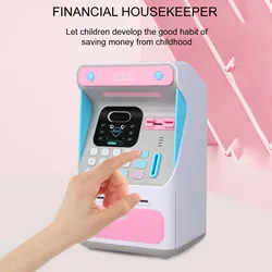 Distributeur automatique automatique de billets pour enfant, jouets éducatifs, pièces de monnaie, banque d'épargne, cadeaux, nouvelle collection 