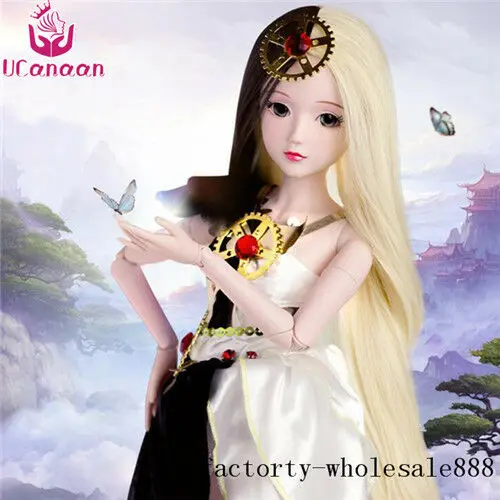 

60cm 1/3 BJD/SD Baby Doll Moveable Jointed Include Dress Up Kids Birthday Gift Girl Toys For Kids Baby Doll Toy Girls Toys
