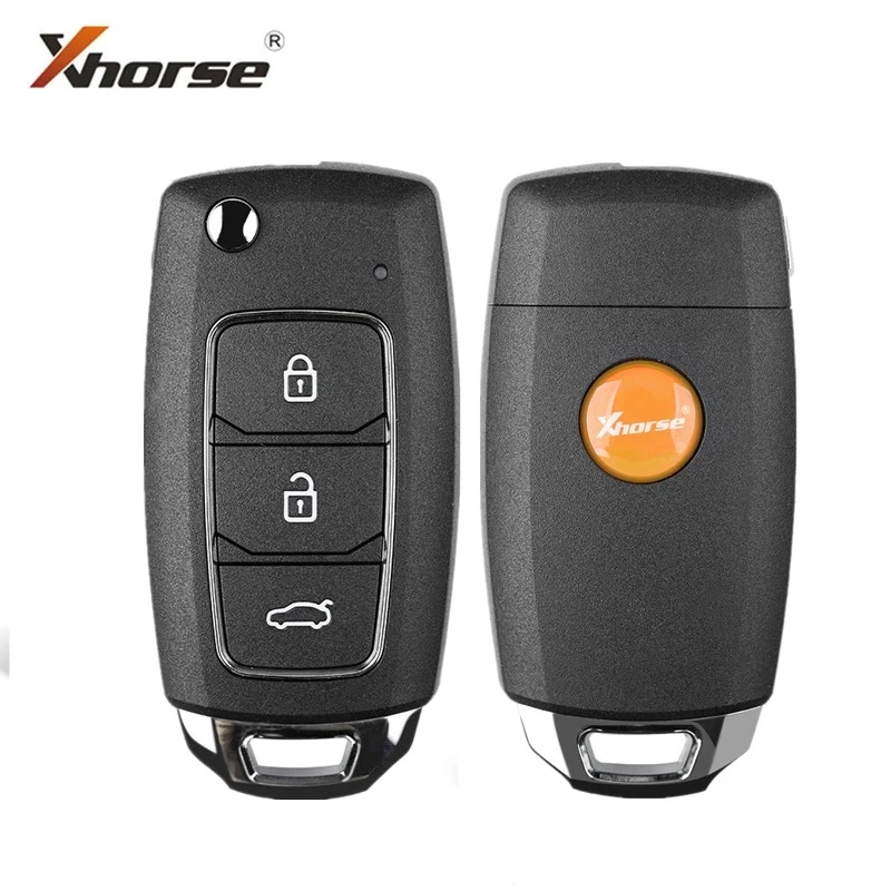 5x Xhorse Universal Wired Remote Key Hyundai Style 3 Button XKHY05EN 