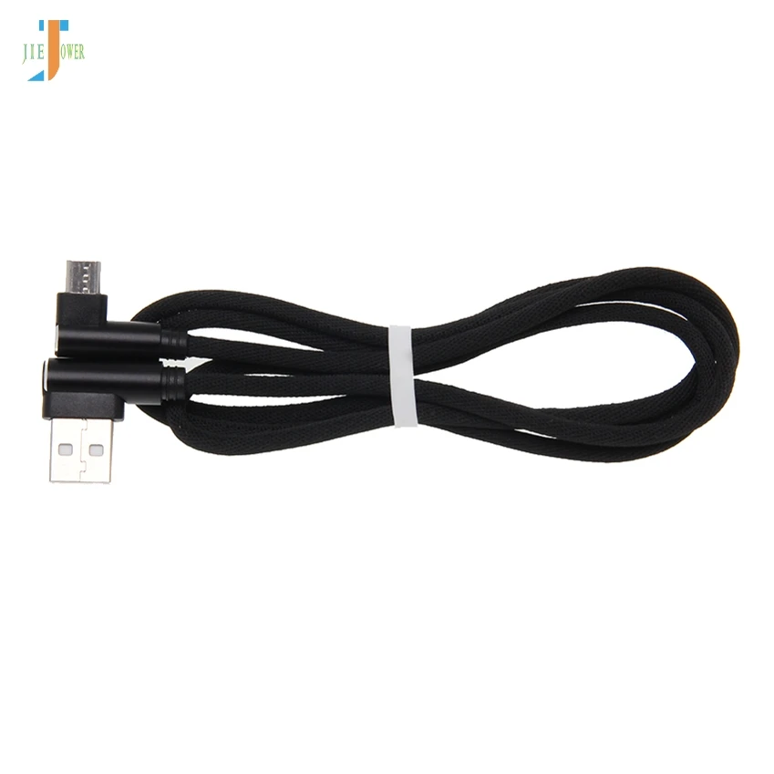 500 шт./лот 2 стороны 90 usb-кабель Usb C type C кабель для быстрой зарядки L-Line тканевый кабель для samsung S9 S8 LG V30 G6 G5 V20
