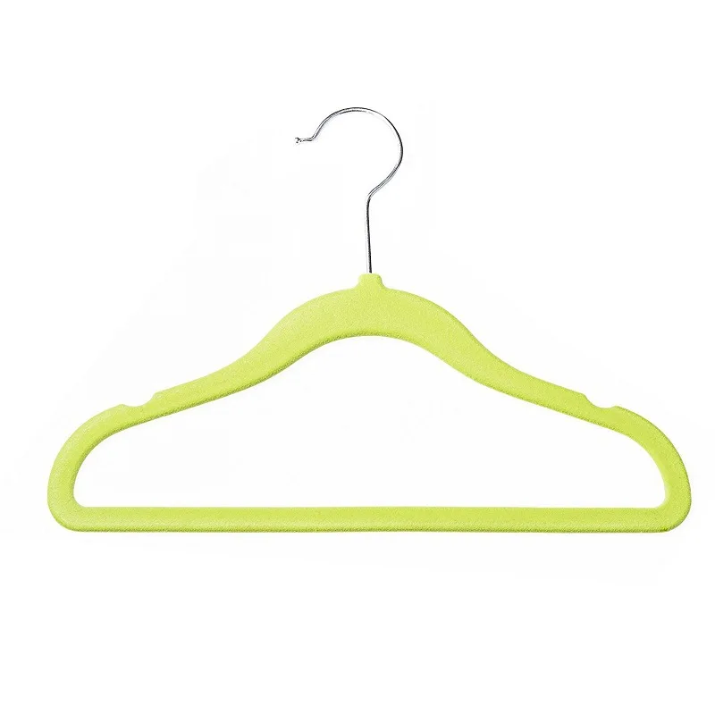 Cross Border Anti-slip Seemless Children Flocking Hanger 30CM Cute Baby Clothes Hanger Camisole Bit CHILDREN'S Clothing Store Cl