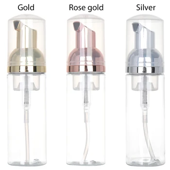 

1PC 50ml Plastic Foam Pump Bottle Empty Hand Sanitizer Shampoo Shower Gel Pump Bottle Liquid Cleaner Container Dispenser