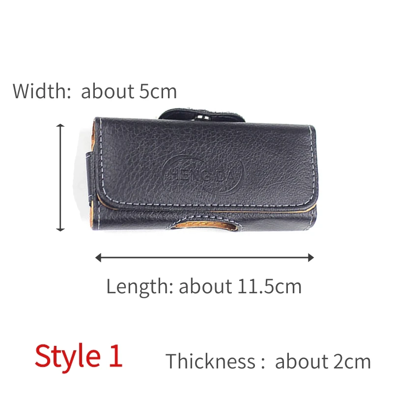 Universal Anti-Drop Mobile Phone Waist Belt Clip Case with Magnetic Buckle