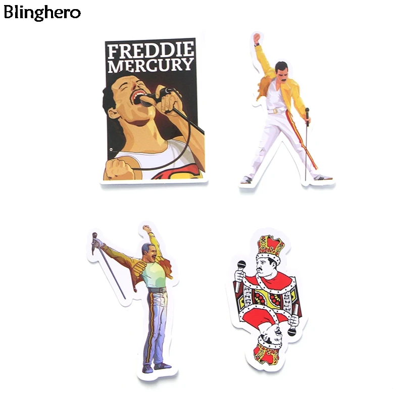 Blinghero Freddy Mercury наклейки 13 шт./набор наклейки певица декоративные наклейки крутые наклейки лучший подарок для друзей BH0072